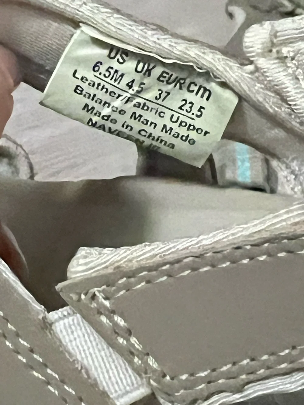 Dr. Scholl's Taupe Adjustable Comfort Sandals with Light Blue Accents